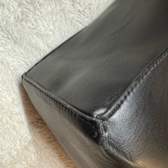 Karl Lagerfeld Black and White Signature Tote - Picture 6 of 8